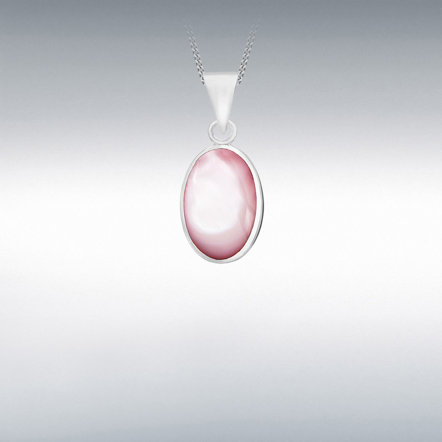 PINK OVAL PEND