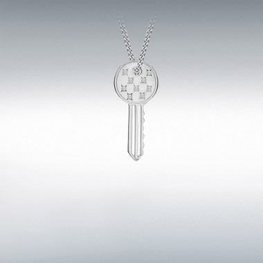 CZ KEY PENDANT