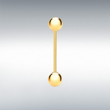 9 ct Gold Belly Bars | New In | IBB London