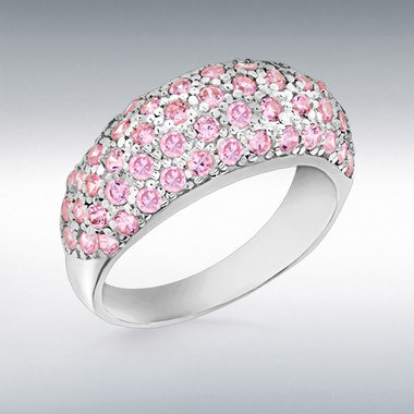 PAVE DOME PINK