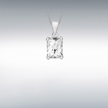 RECT CZ PENDANT